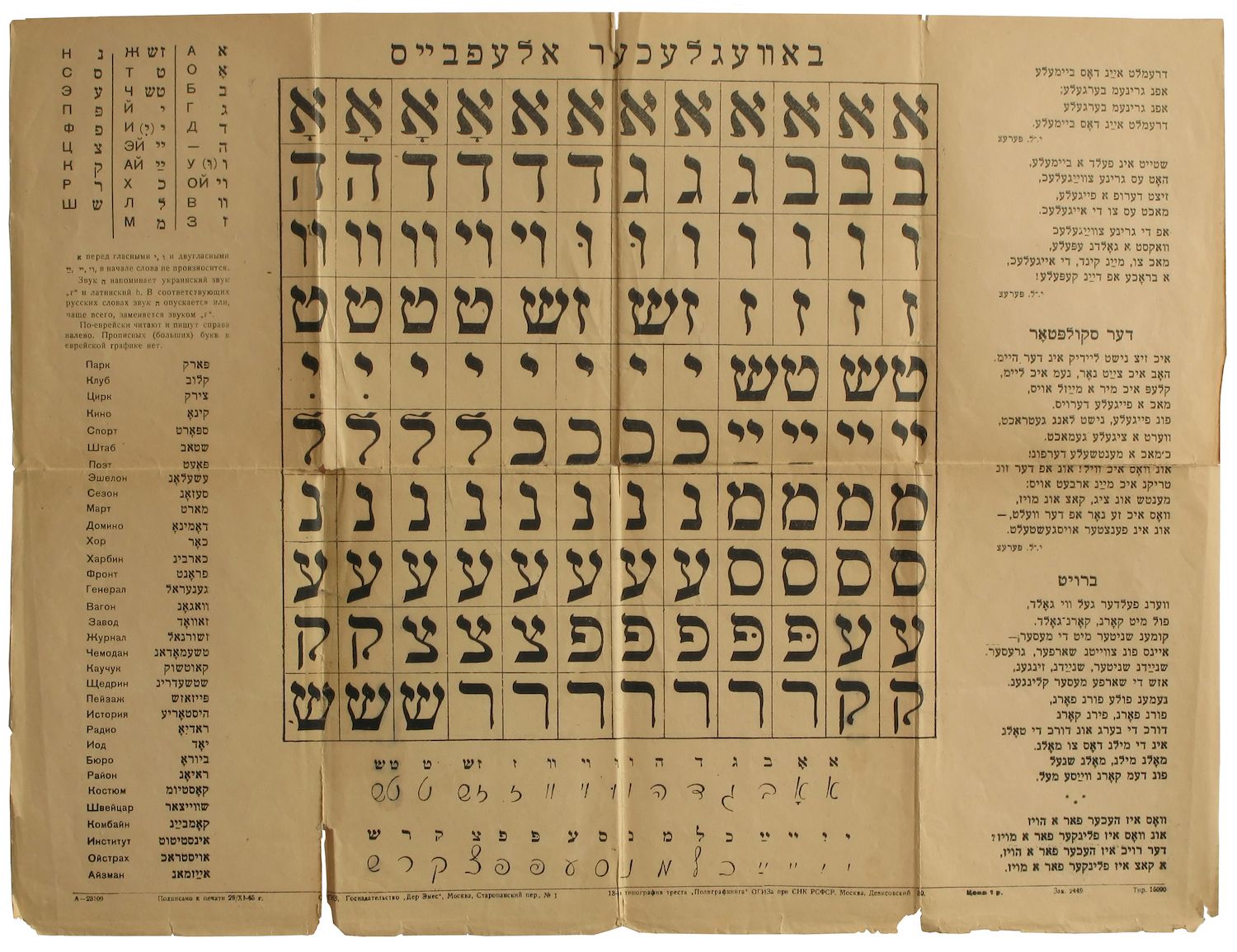 Learn Yiddish Online - Level 1